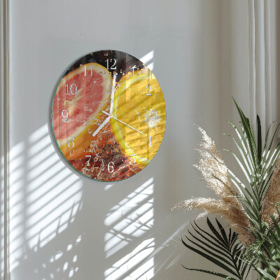 Horloge ronde Fruit