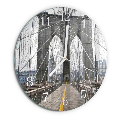 Horloge ronde Pont de Brooklyn