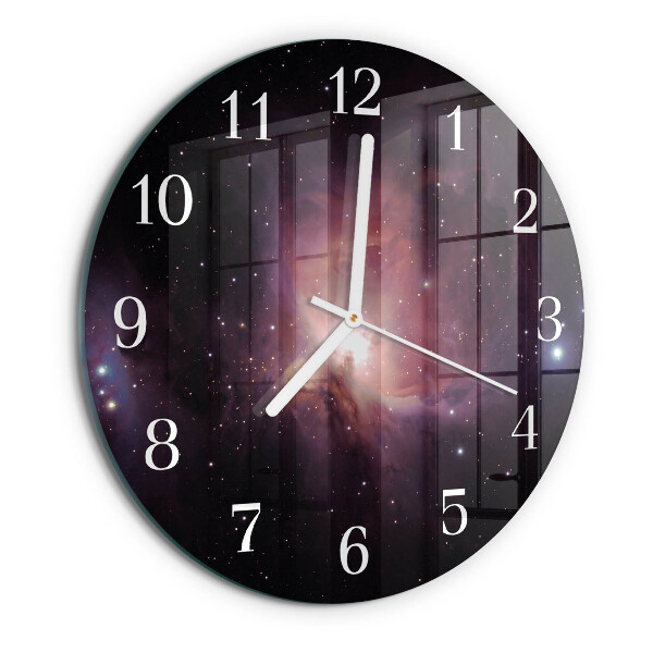 Horloge ronde Espace