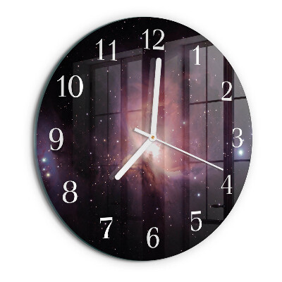 Horloge ronde Espace