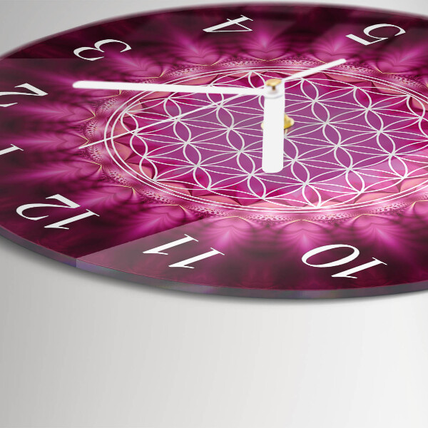 Horloge ronde Abstraction