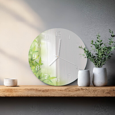 Horloge ronde Nature