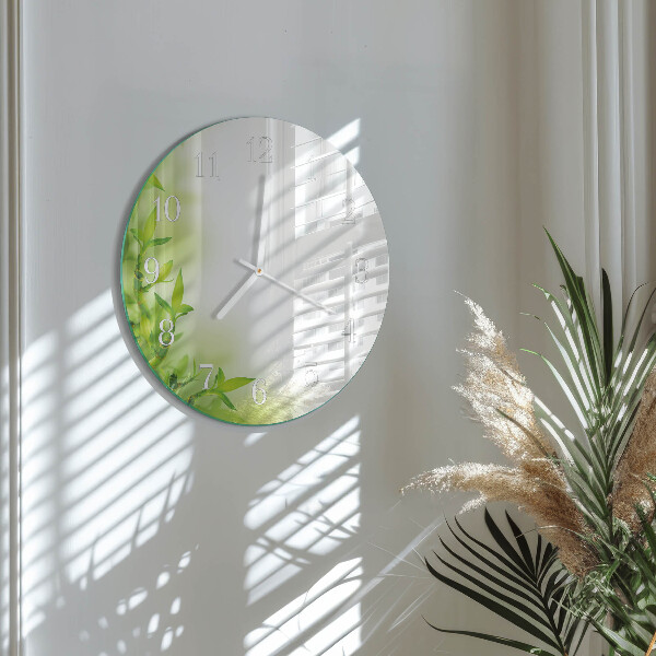 Horloge ronde Nature