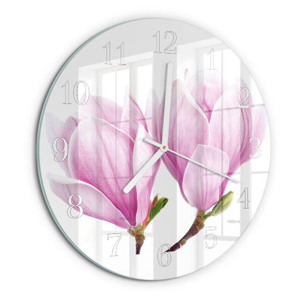 Horloge ronde Magnolia