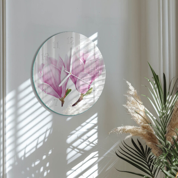 Horloge ronde Magnolia