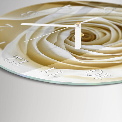 Horloge ronde Rose