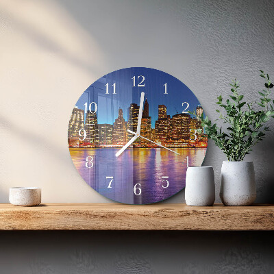 Horloge ronde Horizon