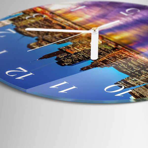 Horloge ronde Horizon