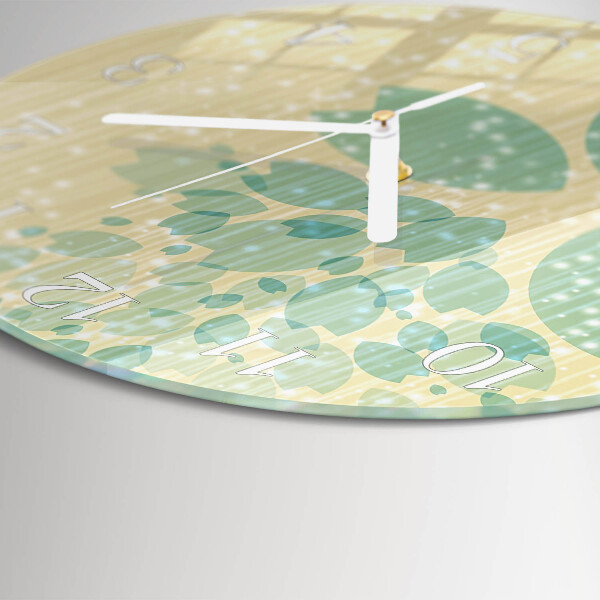 Horloge ronde Abstraction