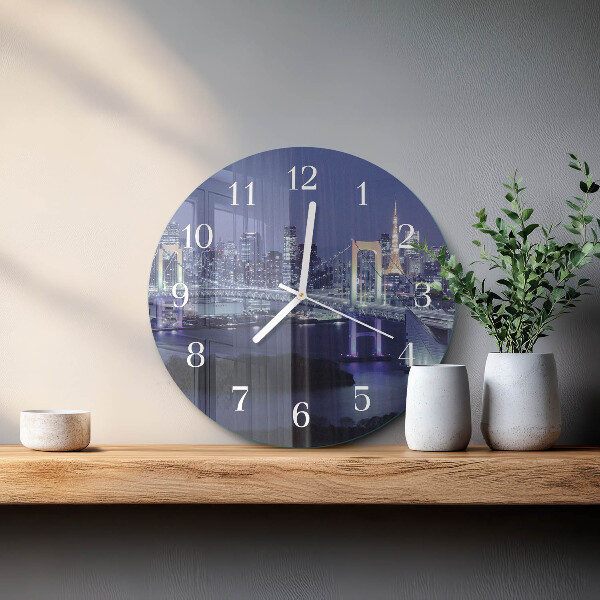 Horloge ronde Pont