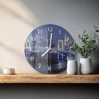 Horloge ronde Pont
