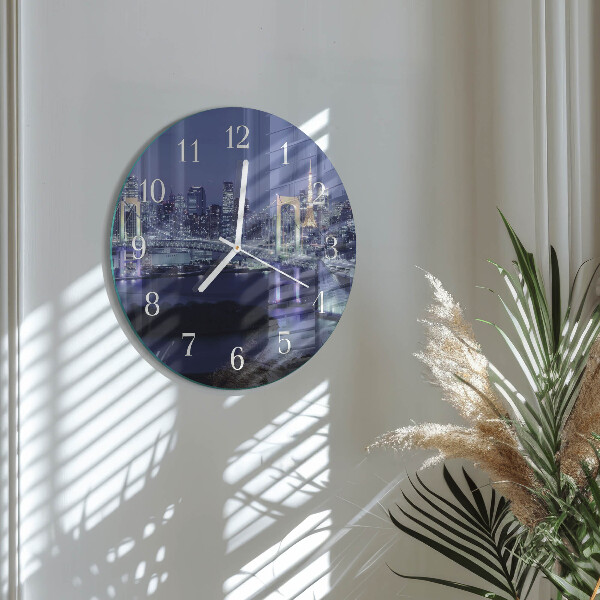 Horloge ronde Pont