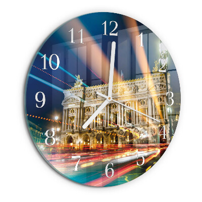 Horloge ronde Lumière