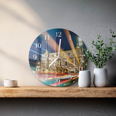 Horloge ronde Lumière