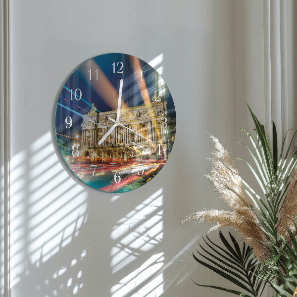 Horloge ronde Lumière