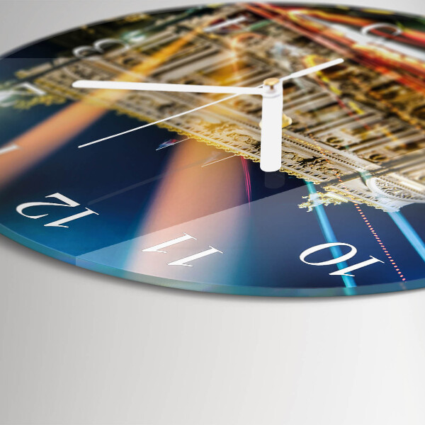 Horloge ronde Lumière