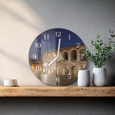 Horloge ronde Veilleuse