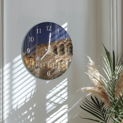 Horloge ronde Veilleuse
