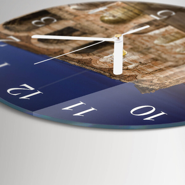 Horloge ronde Veilleuse