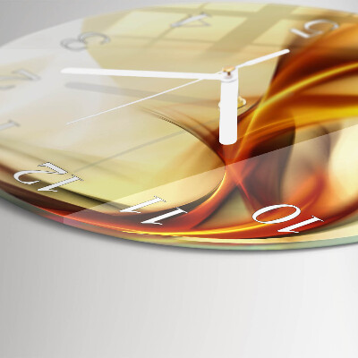 Horloge ronde Abstraction
