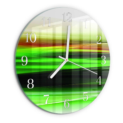 Horloge ronde Abstraction
