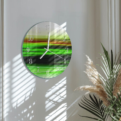 Horloge ronde Abstraction
