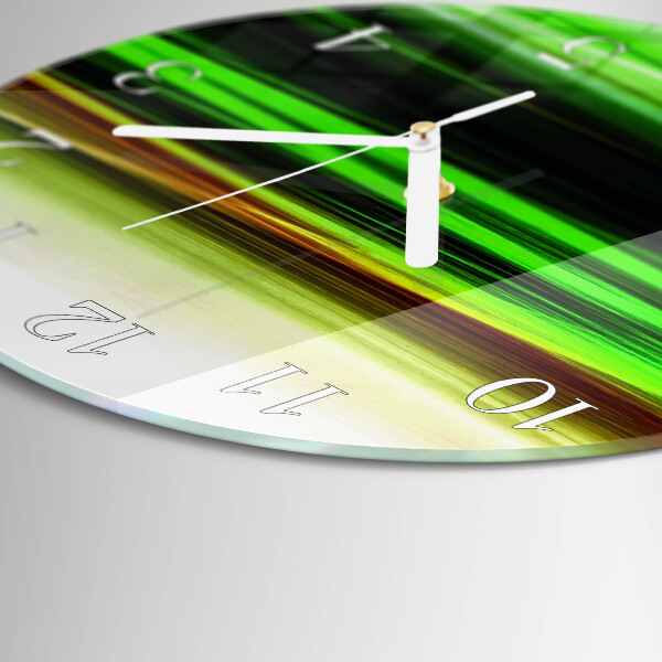 Horloge ronde Abstraction