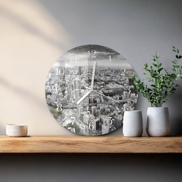 Horloge ronde Ville