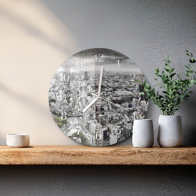 Horloge ronde Ville