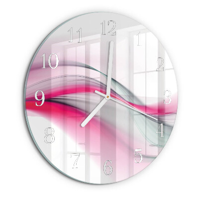 Horloge ronde Abstraction