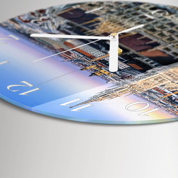 Horloge ronde Horizon