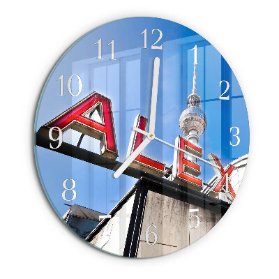 Horloge ronde Place Alexandre