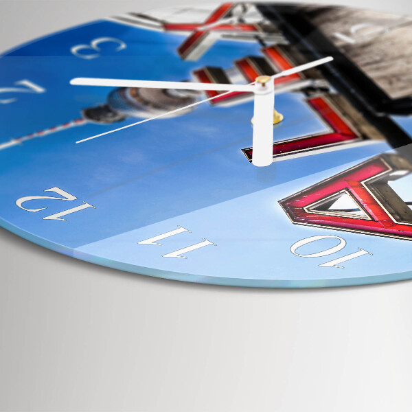 Horloge ronde Place Alexandre
