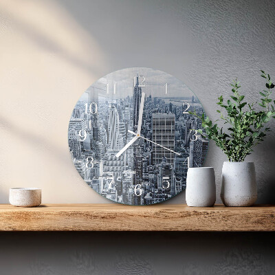 Horloge ronde Ville