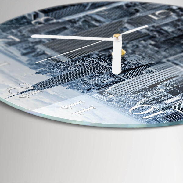 Horloge ronde Ville