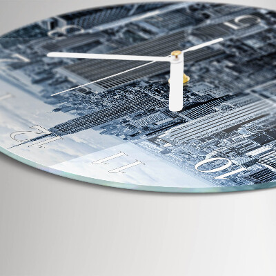Horloge ronde Ville