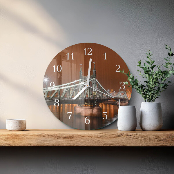 Horloge ronde Pont