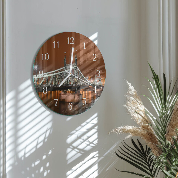 Horloge ronde Pont