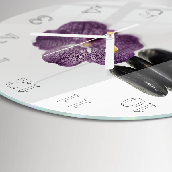 Horloge ronde Pierres