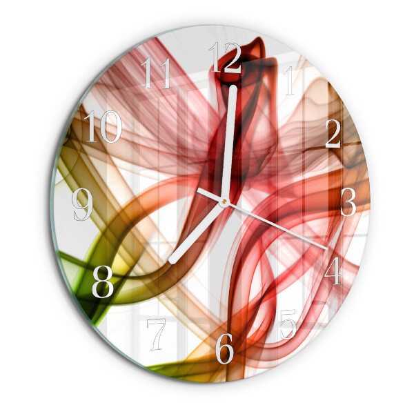 Horloge ronde Abstraction