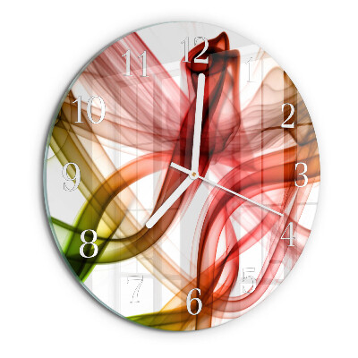 Horloge ronde Abstraction