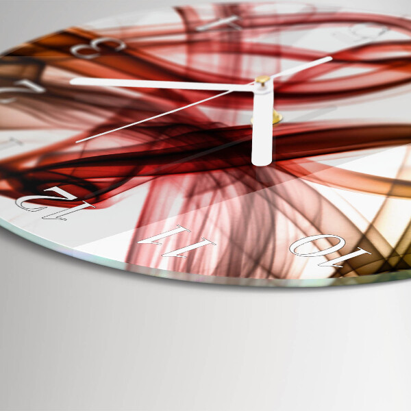 Horloge ronde Abstraction