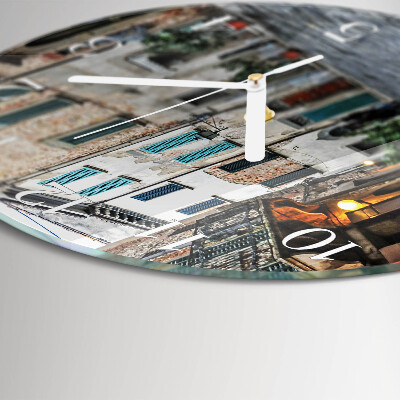 Horloge ronde Rue