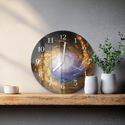 Horloge ronde Cosmos