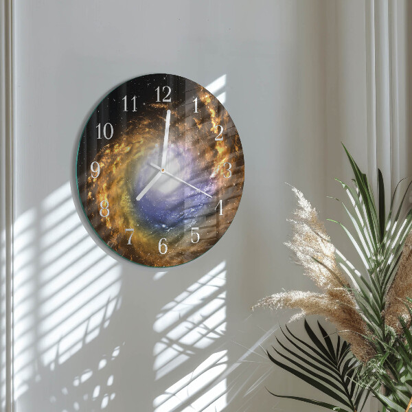 Horloge ronde Cosmos