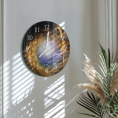 Horloge ronde Cosmos