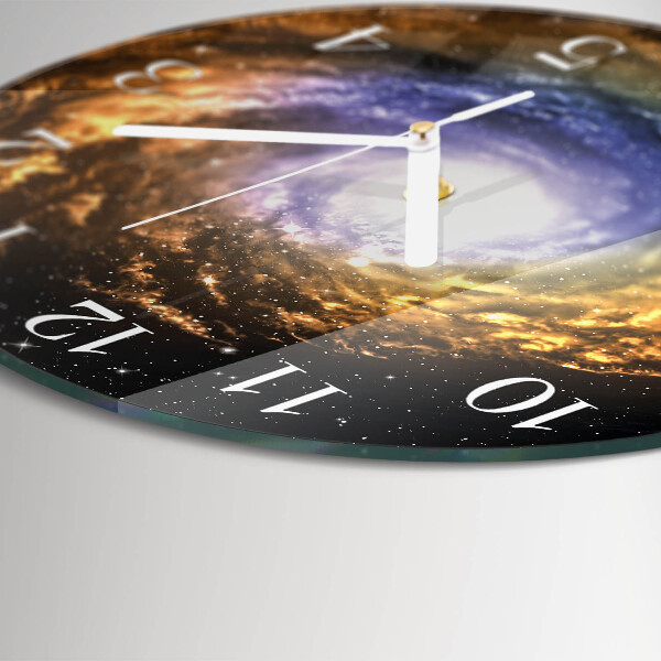 Horloge ronde Cosmos