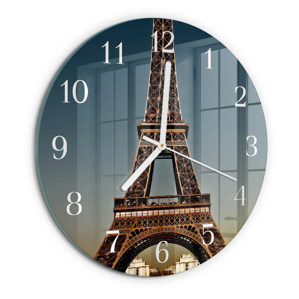 Horloge ronde Tour Eiffel