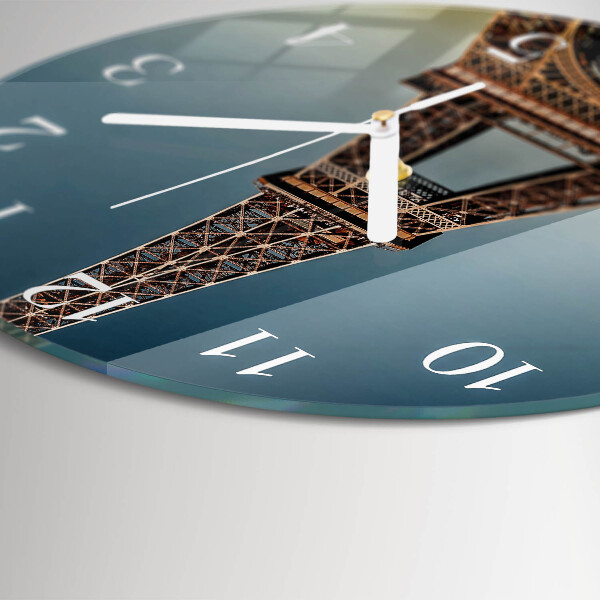 Horloge ronde Tour Eiffel