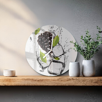 Horloge ronde Mûre